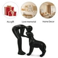 thumbnail image 3 of Estatua de perro, hombre y perro de Friygardcn para decoración del hogar, 3 of 7