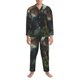 thumbnail image 3 of Balery Forest Stone-Colored Dragon Pijama para Hombre de Dos Piezas con Manga Larga, Conjunto de Dormir y Descanso Suave con Bolsillos-Large, 3 of 7