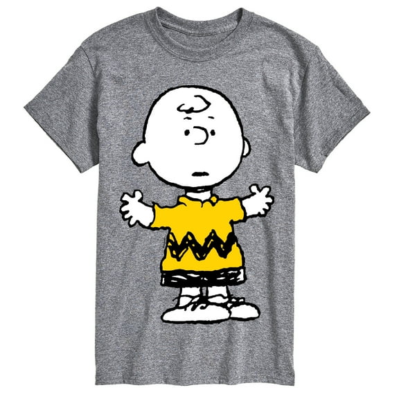 Peanuts - Charlie Brown Standing- Men's Short Sleeve Graphic T-Shirt