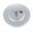 thumbnail image 2 of Power Stop Front One Evolution Coated Brake Rotor AR8341EVC 1995-2000 Chrysler Cirrus Dodge Stratus 1996-2000 Chrysler Sebring Plymouth Breeze, 2 of 4