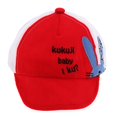 thumbnail image 2 of Gorra de Béisbol de Niñas Sombrero Verano Juegos de Construcción Accesorios - rojo Macarena  Sombrero de malla de sol, 2 of 8