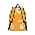 thumbnail image 2 of Honeii Flying Ducks Print Canvas College Laptop Backpack, Durable Rucksack Travel Notebook Bag School Backpack Book Bag for Men Women-Small, 2 of 7