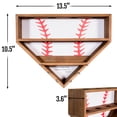 thumbnail image 2 of BATL Brands Baseball Display Case Baseball Championship Ring and Medal Display Case, 2 of 5