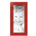 thumbnail image 2 of ArtToFrames 6" x 14" Red Picture Frame, 6x14 inch Red Wood Poster Frame (WOM-4593), 5 Pack, 2 of 7