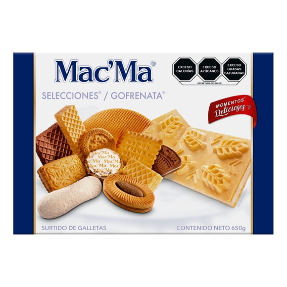 MacMa Surtido de Galletas Selecciones Gofrenata 650G