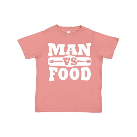 

Inktastic Man Vs Food Gift Toddler Boy or Toddler Girl T-Shirt