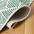 thumbnail image 5 of SAFAVIEH Abstract Brock Geometric Area Rug, Dark Green/Ivory, 11' x 15', 5 of 11