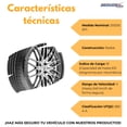 thumbnail image 4 of Paquete de 2 llantas 205/55 R17 91V FIRESTONE FT140 OE, 4 of 11