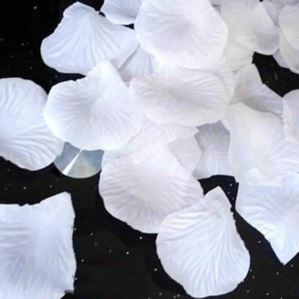 Artificial Cream Rose Petals 100pcs 