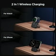 thumbnail image 3 of Aioneus Wireless Portable Charger Power Bank 20W Fast Charging for iPhone/iWatch (Black), 3 of 8