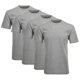thumbnail image 1 of RAGMAN Camiseta para hombres, paquete de 2 - 1/2 manga, camiseta interior, cuello redondo Gris XL (X-Large), 1 of 3