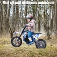 thumbnail image 3 of AQQW Dirt Bikes, Kids Electric Mini Bikes, Off Road Mini Motorcycle, Electric Pocket Motorbike with High-Performance Motor and Battery, 10 Inch Tires, 3 of 10