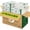 White, variant on QingYa Bamboo Facial Tissue, 3 Ply Soft Unbleached Facial Paper, 12 Packs, 134 Tissues per Pack
