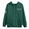 thumbnail image 4 of MHFRRA Sudadera con Capucha Temática y Bolsillo Delantero para Mayor Comodidad y Estilo Urbano Verde oscuro, 4 of 5