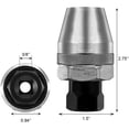 thumbnail image 2 of Shengyu 1/2/3/5 Broken Bolts Remover High Performance Damaged Stripped Stud Extractor Ratchet Flat Threading Removers Hardware 1PCS, 2 of 6