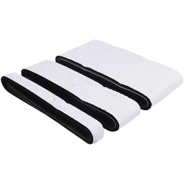 Self-Adhesive Felt Gliders,3 Rolls of Felt Gliders (100 x 10 cm + 100 x 5 cm + 100 x 2 cm),5 mm Self