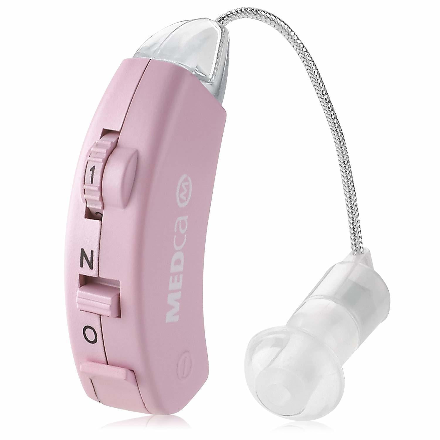 MEDca BTE Hearing Sound Amplifier Enhancer Set | Rechargeable Voice