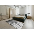 thumbnail image 4 of Ahgly Company Indoor Rectangle Patterned Platinum Gray Novelty Area Rugs, 3' x 5', 4 of 6