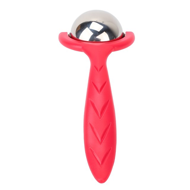 Rodillo De Hielo Facial De Acero Inoxidable, Reducción De Poros De Compresa Caliente Ayuda A Absorber La Bola De Hielo Facial Para Viajes De Negocios ANGGREK BJ1412
