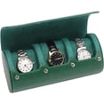 thumbnail image 1 of HELIAHO Vintage PU Watch Roll Case Leather Watch Storage Box Stylish Watch Container Watch Display Box PU Material For Travel Watch Roll Case CJ911-98235, 1 of 8