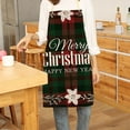 thumbnail image 3 of Sleeveless Apron Stain Resistant Linen Christmas Vintage Kitchen Cooking Apron for Baking, 3 of 8