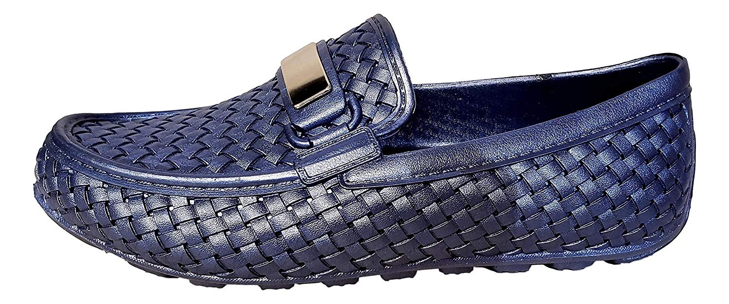 Mens Water Shoe Floater Loafers Classic Look Drivers 7 US M Mens, Blue - image 3 of 7