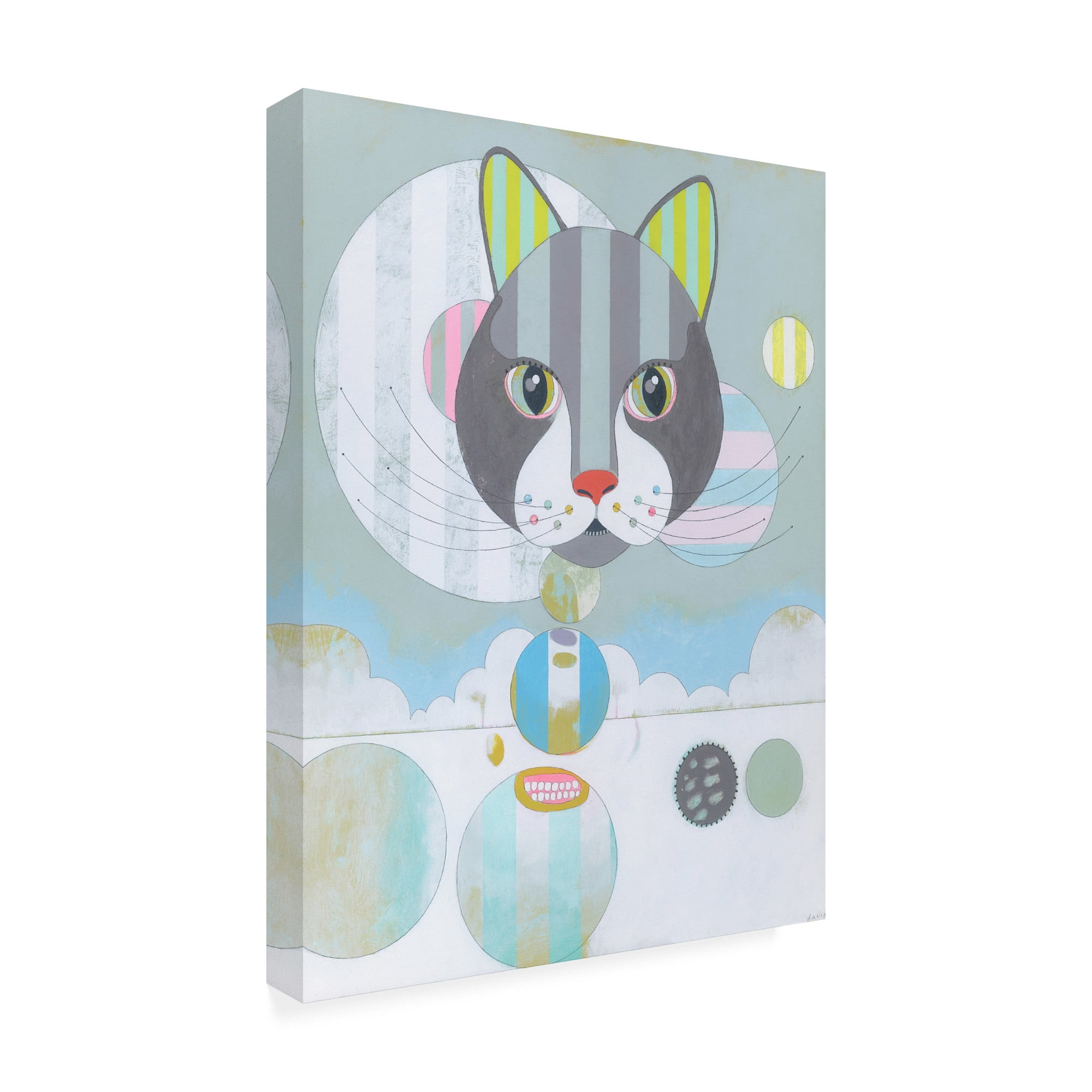 Trademark Fine Art 'Visitor' Canvas Art by Jennifer Davi