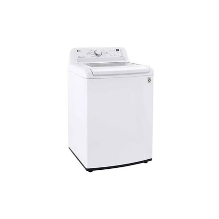 LG - 4.5 Cu. Ft. High-Efficiency Top Load Washer with TurboDrum Technology - White