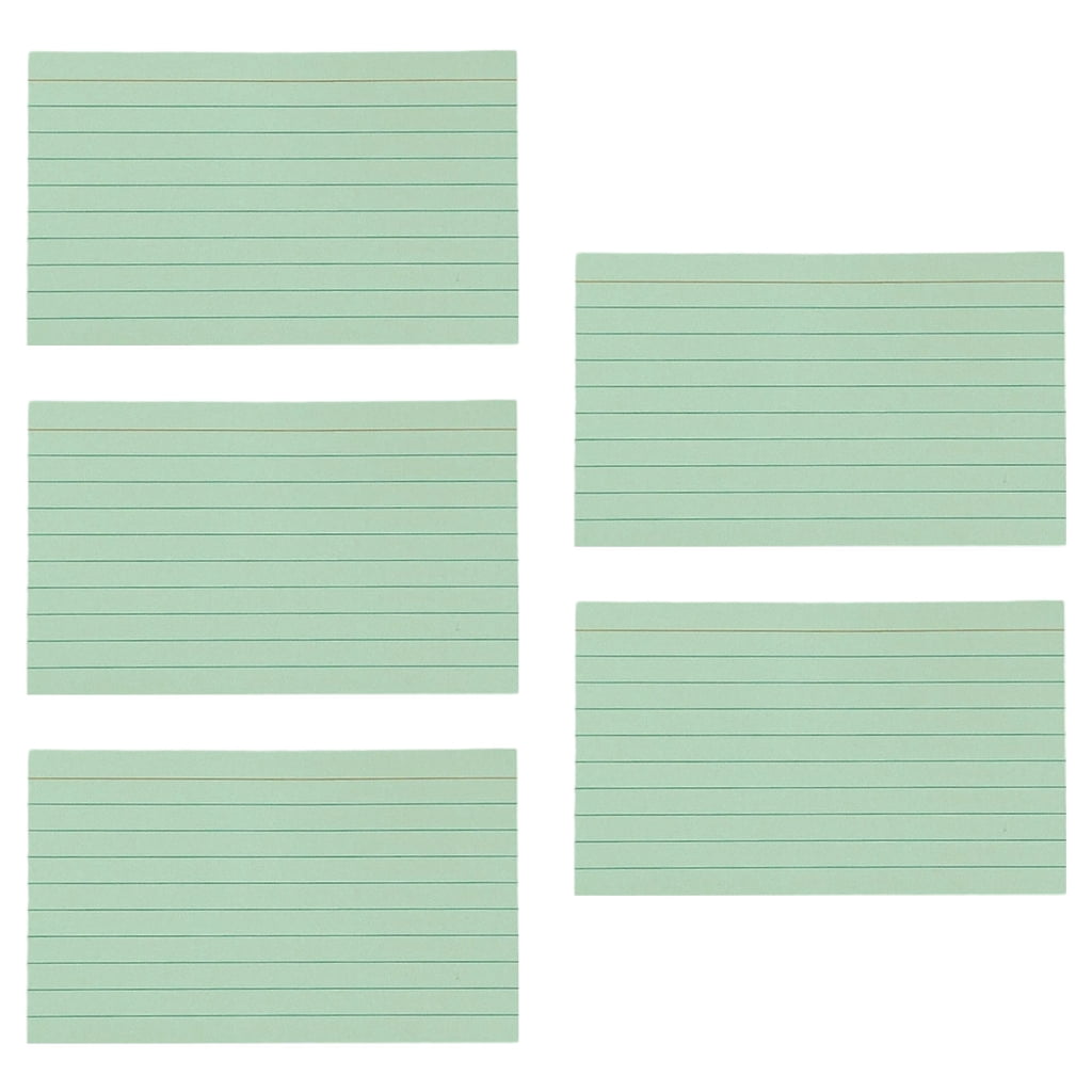 250Pieces Colored Note Paper 3x5Inch Ruled Note Cards for NoteTaking Writing