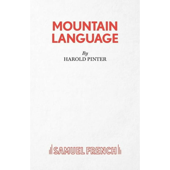 Mountain Language - A Play, (Paperback)