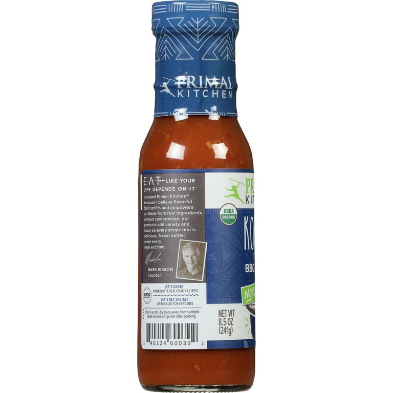 Primal Kitchen BBQ Sauce, Korean Style - 8.5 oz