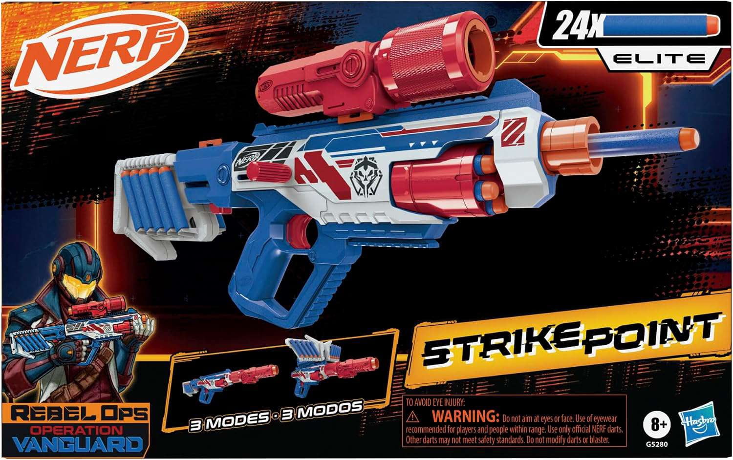 Nerf N-Strike Elite StratoBow Crossbow with Real Bow Action