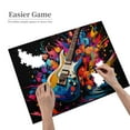 thumbnail image 4 of 500 PCS Fantasy Guitar 500 Pcs Jigsaw Puzzle For Adults,Stunningly Vibrant Colors,Funny Guitar Wooden Puzzle As Home Decor,Enjoy The Puzzle Solving Process,Stunningly Vibrant Colors, 4 of 6