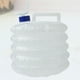 thumbnail image 5 of Cubo de agua flexible de 3 l, bolsa de agua plegable de plástico, cubos de almacenamiento de PE para coche, color blanco, 5 of 5