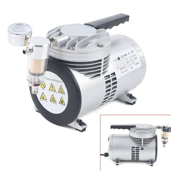 Oilless Diaphragm Vacuum Pump Industrial Small Oil Free Vacuum Suction Pump