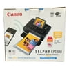 Canon SELPHY CP1300 Compact Photo Printer with RP-108 Ink/Paper Set Bundle Kit