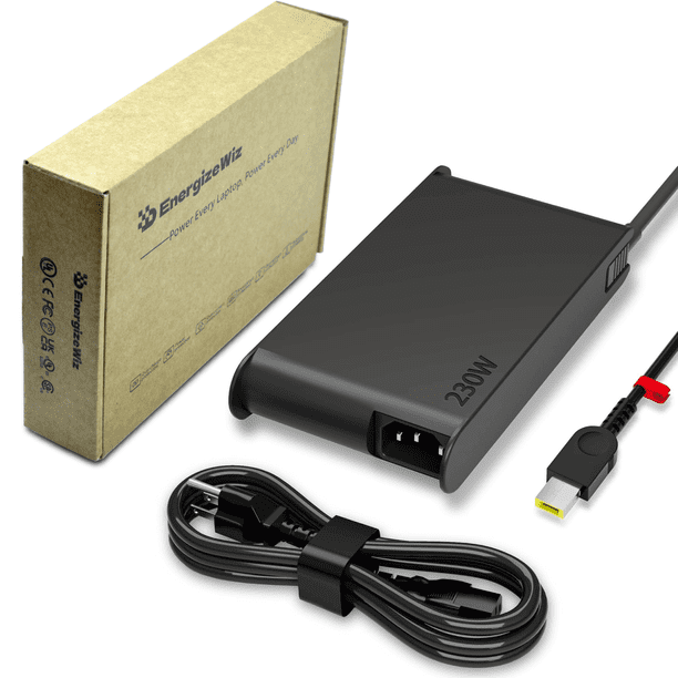 Cargador de Legión de 230W Apto para Lenovo 20V 11.5A Legion 5 7 5P C7 S7 Y540 Y545 Y740 Y730 Y900 Adaptador de Corriente para Computadora Portátil para Juegos