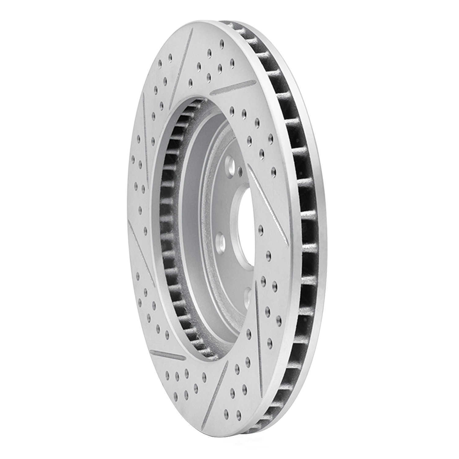 Dynamic Friction Company 830-76129R DFC Geoperformance Rotor - Drilled and Slotted