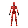 thumbnail image 2 of T13 3d Action Figure, 3d Printed T13 Multi-Jointed Movable Robot, Lucky 13 for Collectors Desktop Decorations,Creative Assembly And Decompression Toys 6pc, 2 of 7