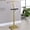 Black/Gold, variant on Kings Brand Furniture Henry Valet Stand – Metal & Wood Freestanding Suit Rack and Clothes Organizer with Clothing Bar, Accessory Tray & Lower Hook, Closet (White)