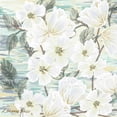 thumbnail image 2 of Rossi, Lorraine 15x15 White Modern Wood Framed Museum Art Print Titled - White Water Flowers 2, 2 of 4