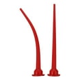 thumbnail image 4 of Extension Tool Lengthening 11.8in Red Glass Cement Curved Caulking Nozzle Structural Adhesive Nozzle Caulking Nozzle Long Sausage Nozzle Soft Rubber Nozzle 2PCS, 4 of 8