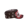 thumbnail image 4 of Distressed Style Adjustable Cadet Hat - Black Biker, 4 of 5
