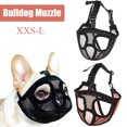 thumbnail image 4 of Adjustable Small Dog Anti Stop Barking Chew Safety Dog Mask Bulldog Muzzle Mouse Basket Pet Product ORANGE XS, 4 of 8