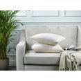 thumbnail image 6 of 3S Brother's Solid Cushion Cover Super Soft & Cozy Home Décor Throw Pillow Case for Chair Couch Bedroom & Livingroom Décor Pillowcase with Invisible Zipper Set of 2 Pieces - Cream 12"x20" Each, 6 of 8