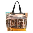 thumbnail image 1 of Lukts Sac de Courses Urbain Moderne pour Femmes, Sac à Main Imperméable Grande Capacité, Adapté pour le Travail, l'École, les Courses, 1 of 8