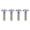 Rainbow, variant on Wanyifa 4Pcs Titanium Alloy M6x12 15 20mm Umbrella Head T30 Torx Bolts for Bicycle,M6x12mm,Rainbow