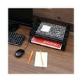 thumbnail image 5 of Universal Recycled Plastic Side Load Desk Trays, 2 Sections, Letter Size Files, 13" x 9" x 2.75", Black, 5 of 7