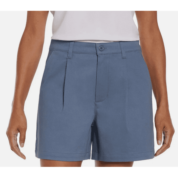 Banana Republic Women's Pleated Short Blue 16
