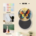 thumbnail image 5 of Glass Refrigerator Magnet 6Pcs Magnetic Fridge Sticker,Decor for Kitchen,Whiteboard,Cabinet,Butterfly With Metallic Hues, 5 of 5